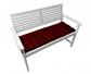 Coussin de Banc pour Ext�rieur - Int�rieur 140 x 40 x 4 cm Rouge Baies