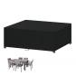 Housse Salon de Jardin Exterieur Imperm�able B�che Table Noir 210x100x75cm