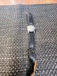 Montre bracelet m�canique manuelle ronde argent�e cadran beige arabes cuir noir