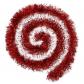 Guirlande de No�l Rouge 200cm D�coration de Sapin Plastique 5 X