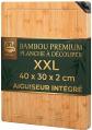Planche a Decouper Bois XL avec Aiguiseur Int�gr� 40 x 30 cm Bambou Naturel