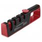 Aiguiseur Couteaux 4 en 1 Affuteur Professionnel Rouge   Noir Diamant