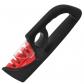4 en 1 Aiguiseur de Couteaux Manuel Aff�teur Professionnel Rouge   Noir Diamant