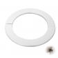 Rosace Chemin�e 120mm Murales en Acier Inoxydable Conduit Tuyau 120 mm