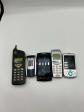 Lot de 5 T�l�phones Vintage Sagem Samsung Sony Ericsson   Pour Pi�ces