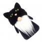 Nain d'Halloween D�corations de Printemps en Forme de Chat Noir Figurines