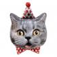 Ballon en Aluminium Motif Chat � l'H�lium D�coration Baudruche