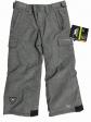 Trespass TP75 pantalon de ski enfant unisexe gris 3 4 ans imperm�able neuf