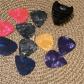M�diators Guitare Lot Assortis Multicolores 0,46mm   Support-Porte M�diator Noir