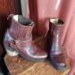 Boots Unisexes Biker SENDRA 2746 Pete Sprinter Tang Cuir Marron fauve Taille 39