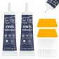 Kit de R�paration Piscine Rustine Matelas Gonflable Bleu 2 Pi�ces