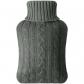 Vicloon Bouillotte 2L Eau Chaude avec Housse Peluche Douce Amovible Lavable