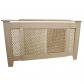 Cache Radiateur en MDF Naturel � Motif Grillag� Ajustable de 140 � 192 cm
