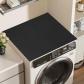 Housse de Machine � Laver 60 x 60 cm Tapis Antid�rapant Noir