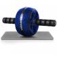 Roue Abdominale AB Roller Appareils de Fitness pour Abdominaux Bleu
