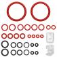 Joint Torique Cafeti�re Compatible avec Saeco Gaggia Spidem Rouge Silicone