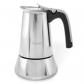 Riflex Induction Cafeti�re Moka 4 Tasses Argent Acier Inoxydable V573004RIND