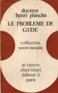Le probl�me de Gide (Docteur Henri Planche)