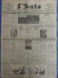 Journal L'Auto 25 Juin 1929   Pr�sentation Tour de France 1929 & Grand Prix Auto