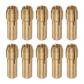 10pcs Laiton Pince 3,2mm 4,8 mm Tige Dia pour Rotatif Outils