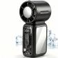 Noir Mini Ventilateur Portable de Poche avec Refroidissement Glac� 4.5x3.8x9.9cm