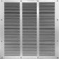 Grille d'a�ration 600 x 600 mm aluminium � volets ventilation