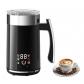 Mousseur � Lait Automatique Chaud Froid 400W Magn�tique Noir Acier Inoxydable