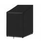 Housse de Chaise de Jardin Empilable Imperm�able Anti UV Noir Polyur�thane
