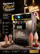 VEVOR Machine � Cr�me Glac�e Molle Sorbeti�re � Glace 22 30 L-H 2350 W 3 Saveurs
