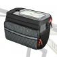 Sacoche de Guidon de V�lo 4 l �tanche avec �cran Tactile Sacs Paniers Noir