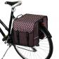 Marron � Pois Classic Sacoche V�lo Porte Bagages Arri�re Sacs Paniers Polyester