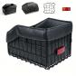 Panier Velo Arri�re Pliable Sacs �quipement Noir M�tal 40x31x26 cm