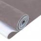 Tissu pour Ciel de Toit 250 cm x 150 cm Gris Fonc� Aspect Daim avec Dos