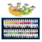 Tubes de Peinture Aquarelle 5 ml avec Bo�te de Rangement Pigments Lot de 36