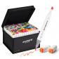 Feutres Alcool 168  � Pointe Pinceau Exp�rience de Dessin Fluide et Pr�cise