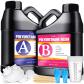 R�sine Polyur�thane Kit de Coul�e 2 Composants � Durcissement Rapide