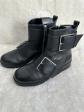 Stradivarius bottines noires � boucles, fermeture �clair | pointure : 36