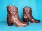 FRYE Jackie Button boots Johnny Cash Edition limit� cuir marron pointure : 38