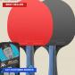 Raquettes de tennis de table BOLI A10 ensembles haute performance avec 2 raquettes de ping pong et