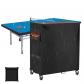 Housse de Table de Ping Pong Canap� D�coration Maison Ameublement Noir