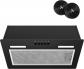 Hotte encast FIREGAS 52 cm noire � DEL avec recirculation
