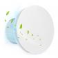 Extracteur d'Air 100 mm Ventilateur de Salle de Bain 16 x 11,7 cm Blanc Rond