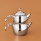 Adelya Caydanlik   Mini Th�i�re Turque En M�tal De 0,65 L   Couvercle Et Abreuvo