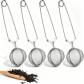 4 Pi�ces Boule � Th�, Infuseur Th� En Acier Inoxydable