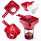 Entonnoir de Remplissage pour Bocaux � Confiture Plastique 1 St�ck Rouge-Blanc