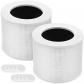 Filtres HEPA de Rechange Compatibles avec le Purificateur d'Air Levoit Lot de 2
