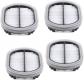 Lot De 4 Filtres De Rechange Pour Purificateur D'Air, Filtre � Particules Haute