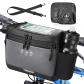 Sac de Guidon de V�lo Panier Avant de 3,5 L R�sistant � l'Eau Noir