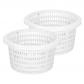 Panier d'�cumoire de Piscine au Sol Remplacement Efficace Plastique Lot de 2