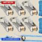 Jeu de cordes avec tendeur � rouleaux et boucle de verrouillage, adapt� pour camping